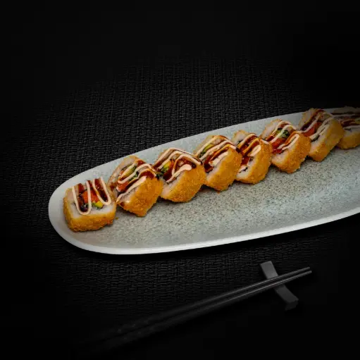 [Fried Sushi] Kızarmış Füme Somon